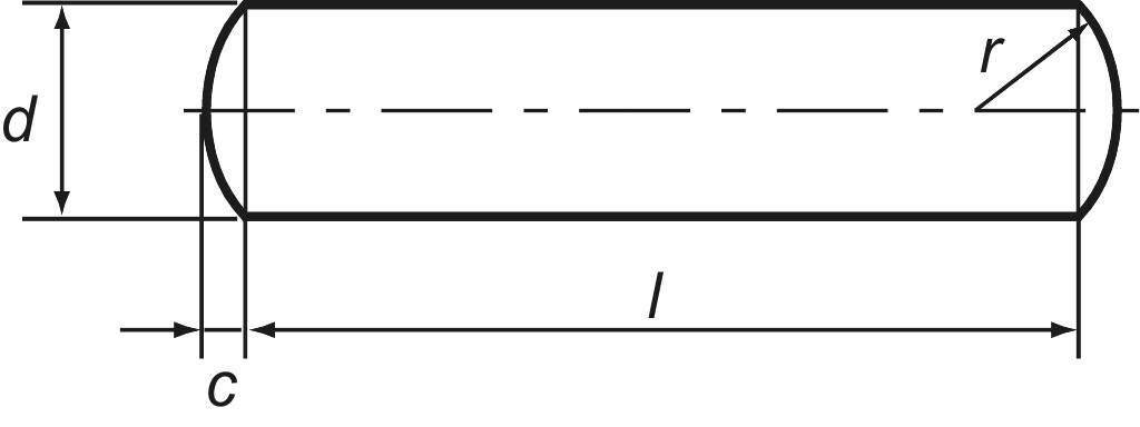 DIN 7  1,5  M 6 x 8   St